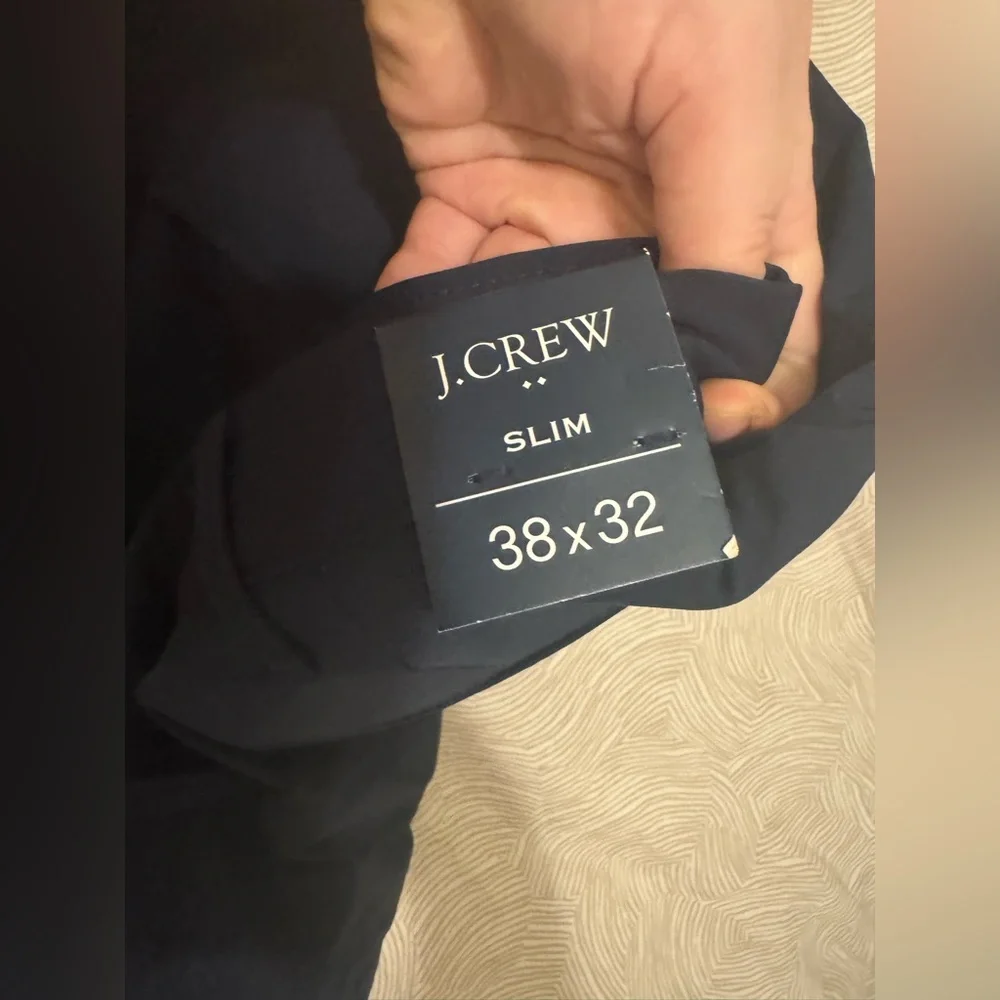J. Crew Navy Blue Flex Slim Fit Pants